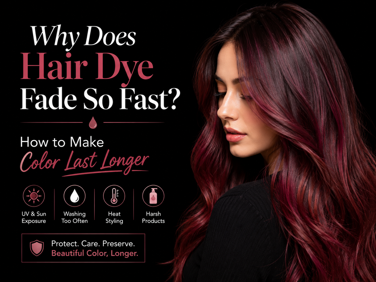 Why Does Hair Dye Fade So Fast? How to Make Color Last Longer