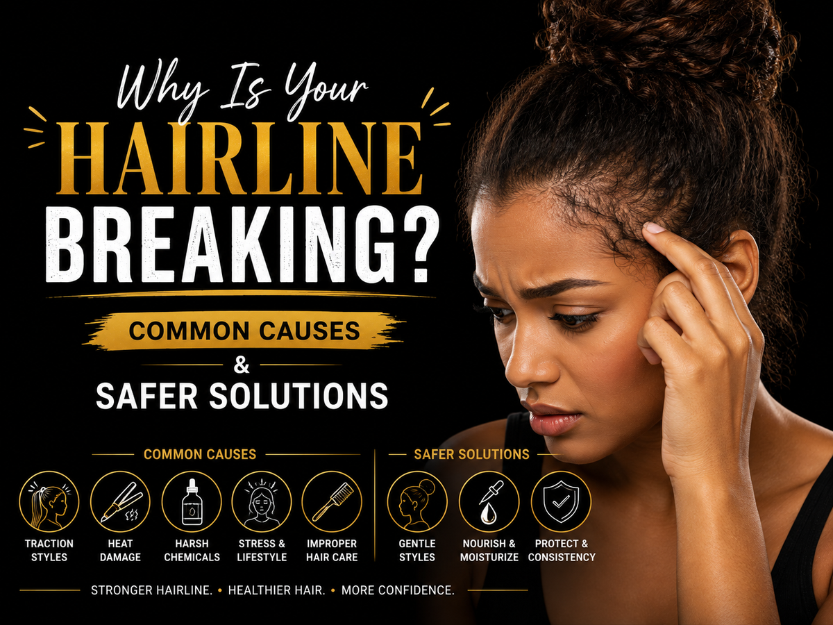 Why Is Your Hairline Breaking? Common Causes and Safer Solutions