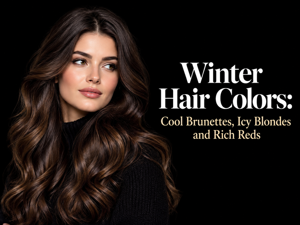 Winter Hair Colors: Cool Brunettes, Icy Blondes and Rich Reds