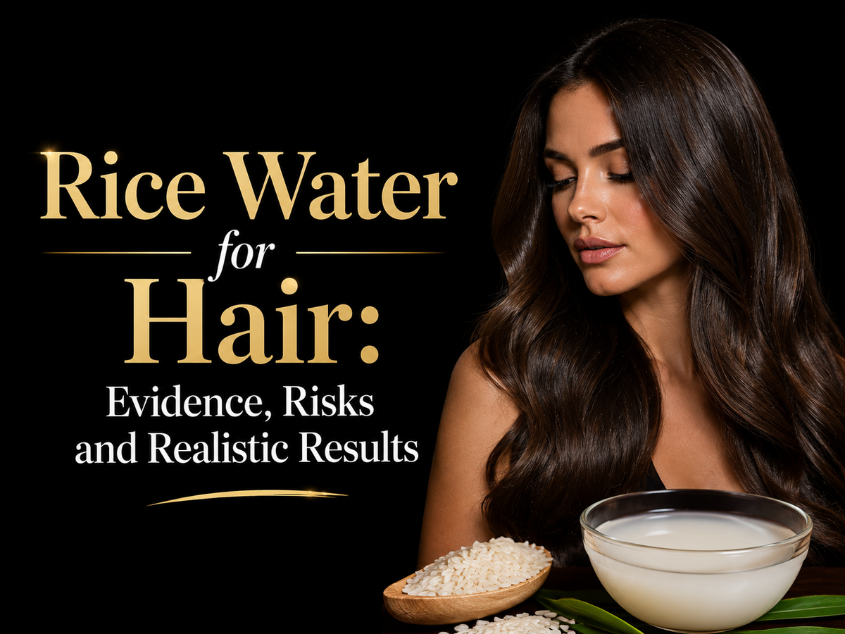 Rice Water for Hair: Evidence, Risks and Realistic Results