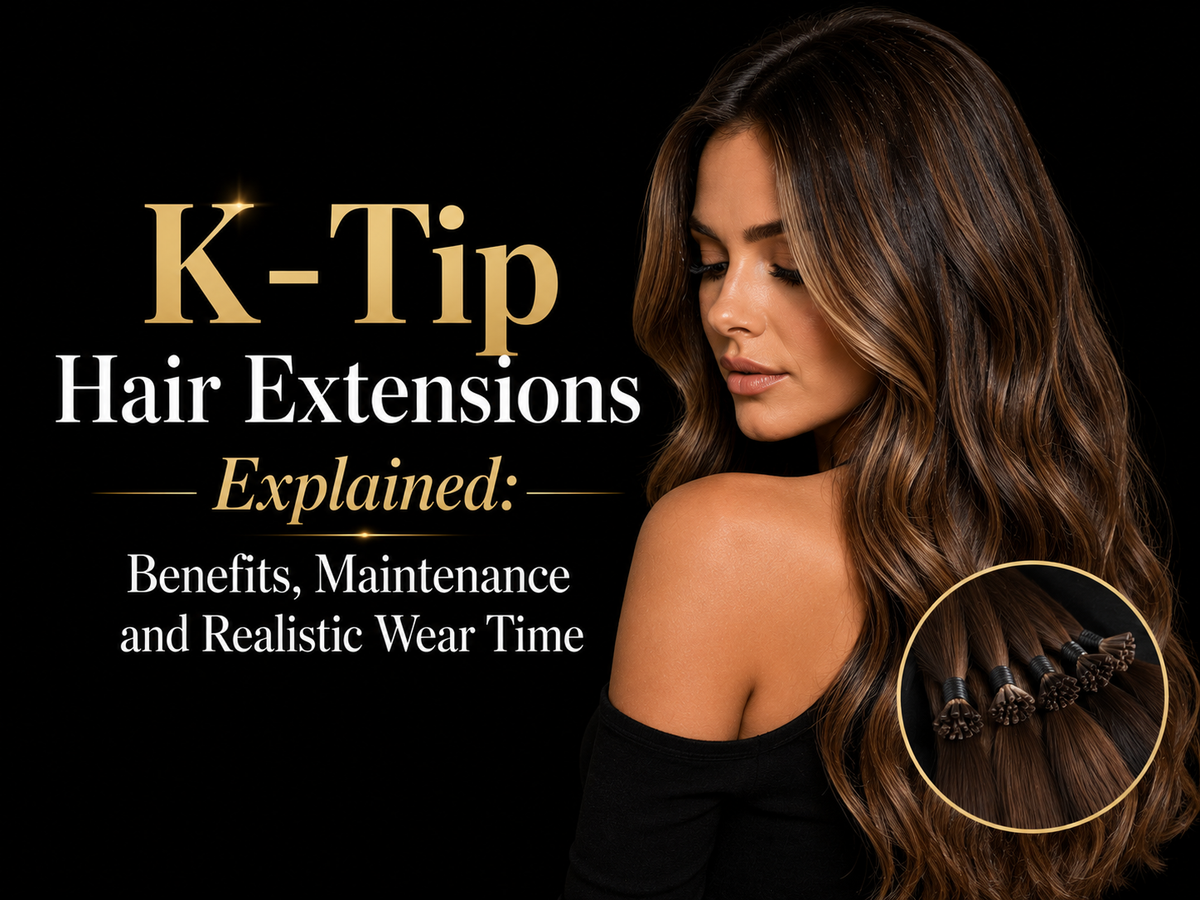 K-Tip Hair Extensions Explained: Benefits, Maintenance and Realistic Wear Time