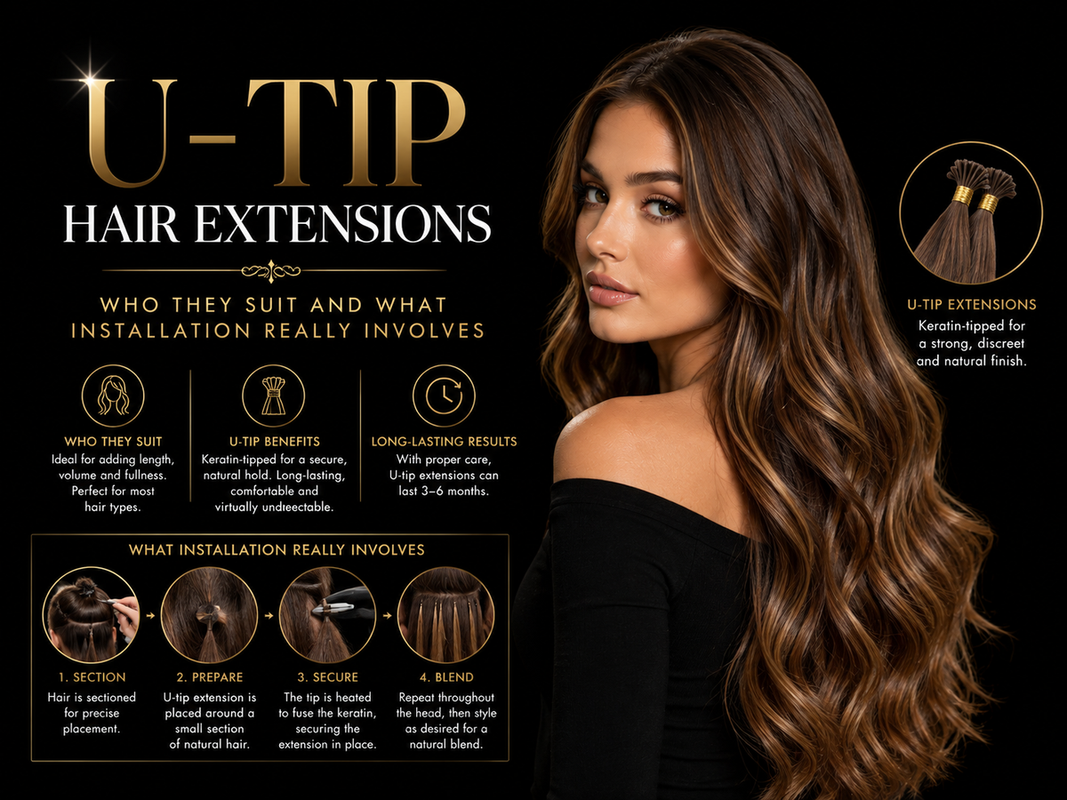 U-Tip Hair Extensions: Who They Suit and What Installation Really Involves