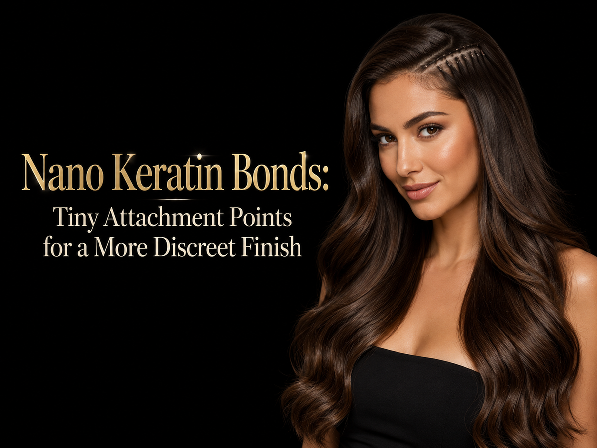 Nano Keratin Bonds: Tiny Attachment Points for a More Discreet Finish