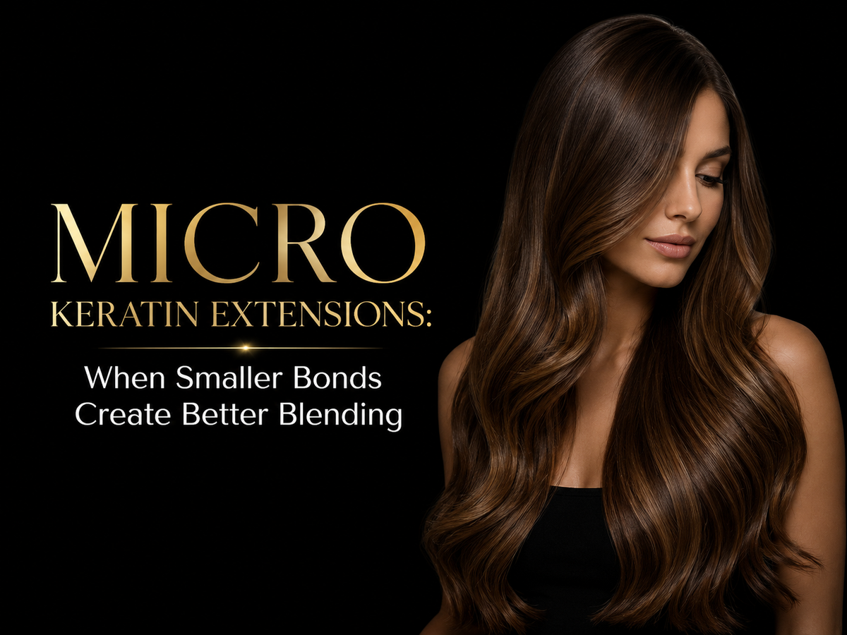 Micro Keratin Extensions: When Smaller Bonds Create Better Blending