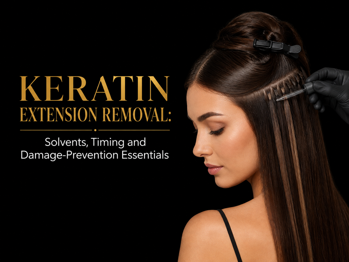 Keratin Extension Removal: Solvents, Timing and Damage-Prevention Essentials
