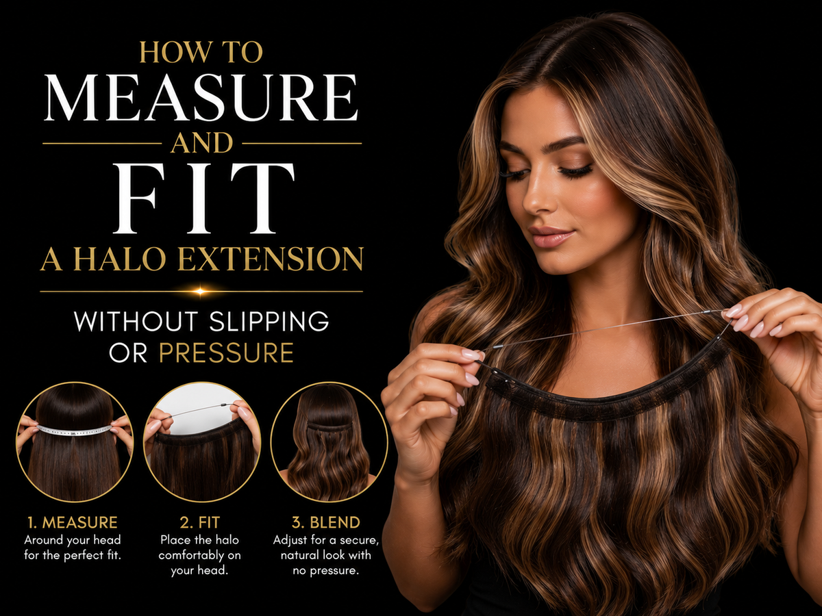 How to Measure and Fit a Halo Extension Without Slipping or Pressure