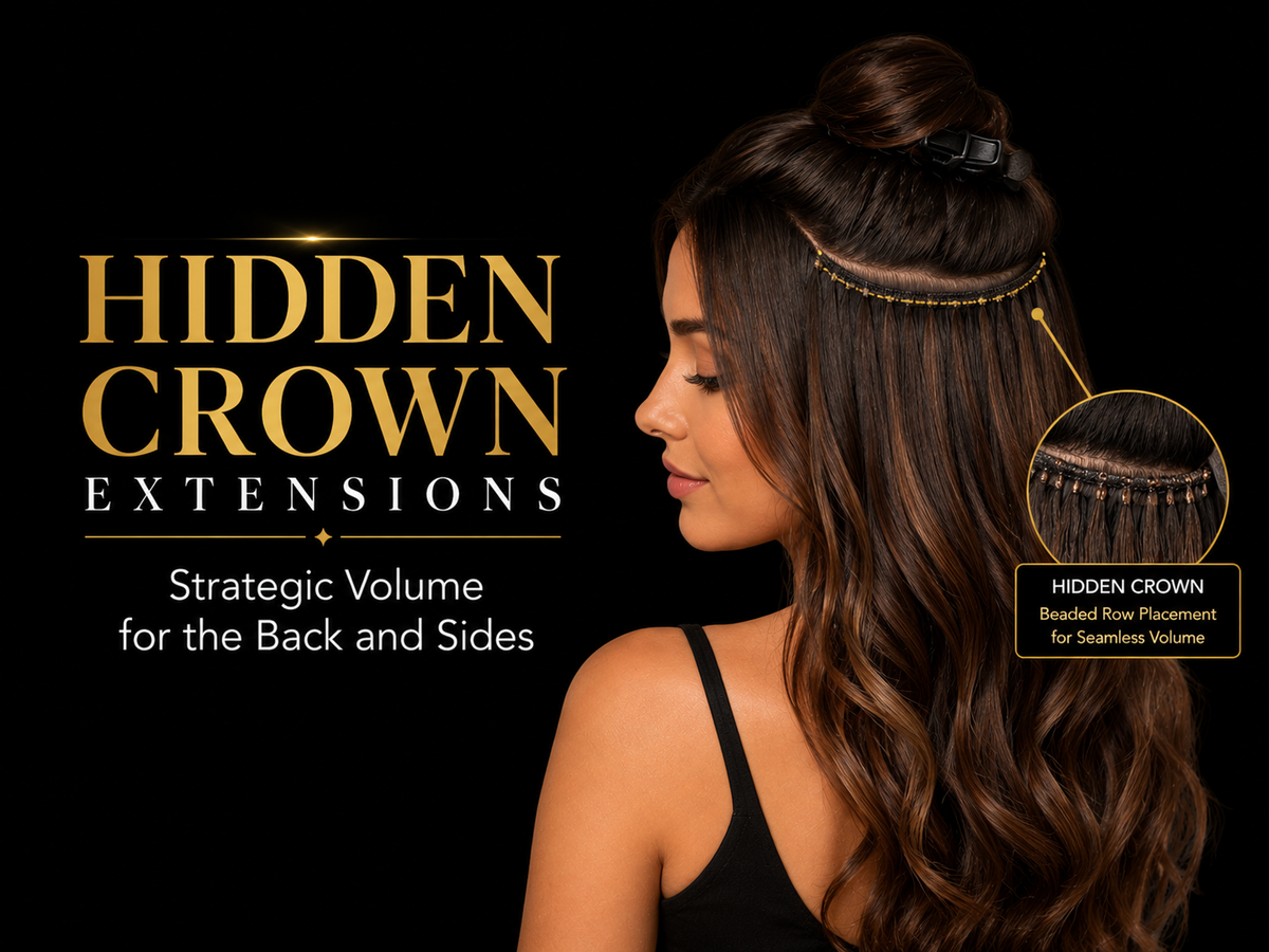 Hidden Crown Extensions: Strategic Volume for the Back and Sides