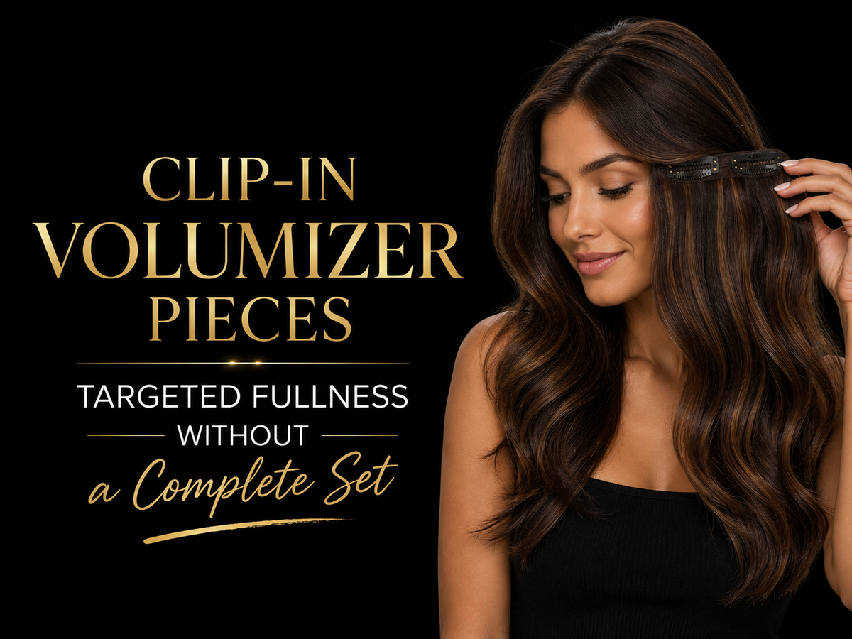 Clip-In Volumizer Pieces: Targeted Fullness Without a Complete Set