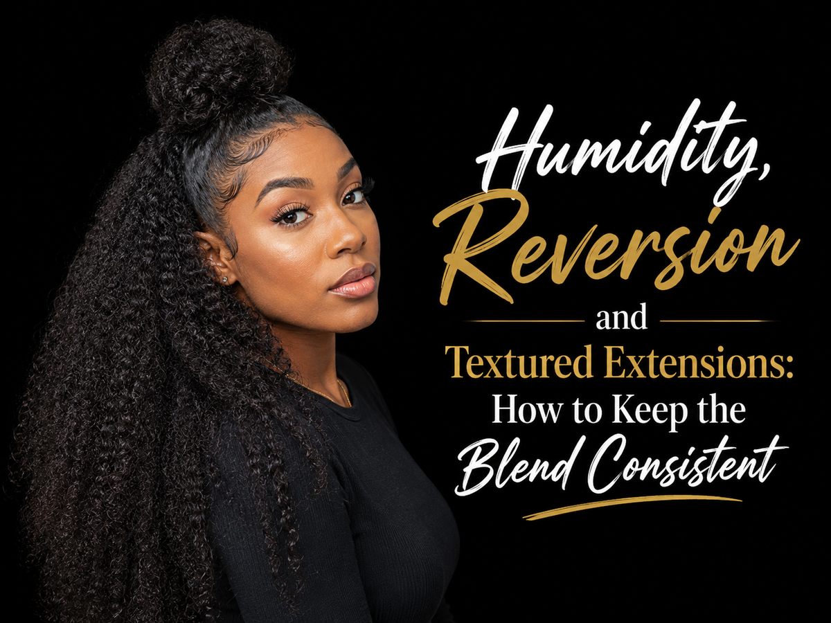 Humidity, Reversion and Textured Extensions: How to Keep the Blend Consistent