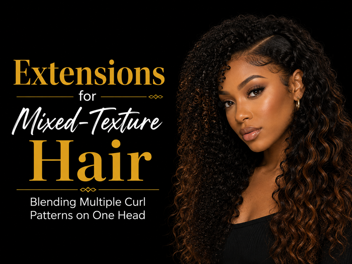 Extensions for Mixed-Texture Hair: Blending Multiple Curl Patterns on One Head