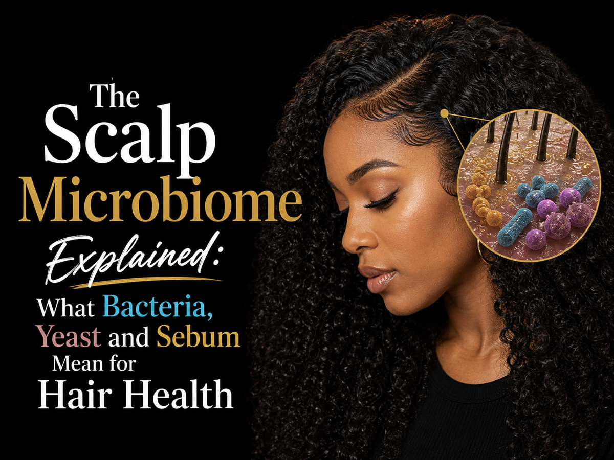 The Scalp Microbiome Explained: What Bacteria, Yeast and Sebum Mean for Hair Health