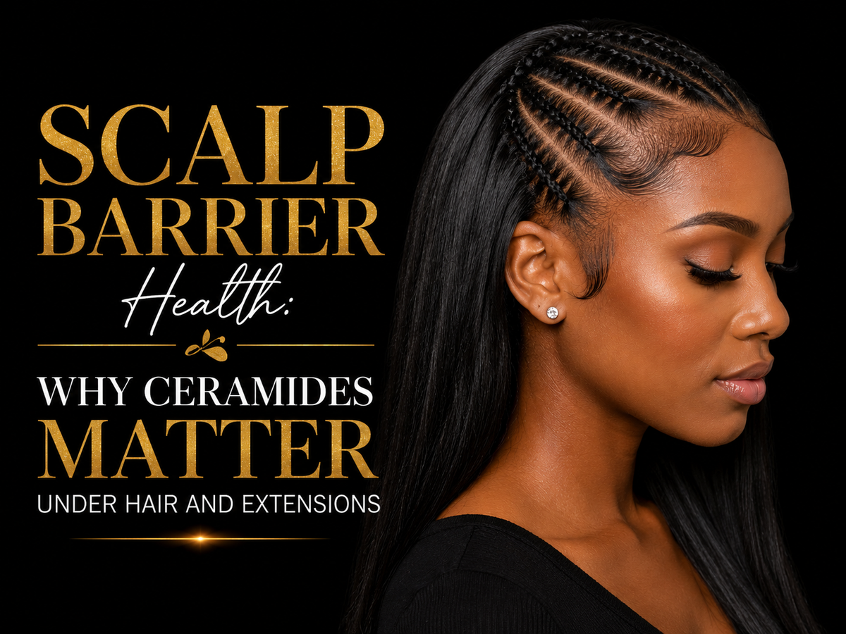 Scalp Barrier Health: Why Ceramides Matter Under Hair and Extensions
