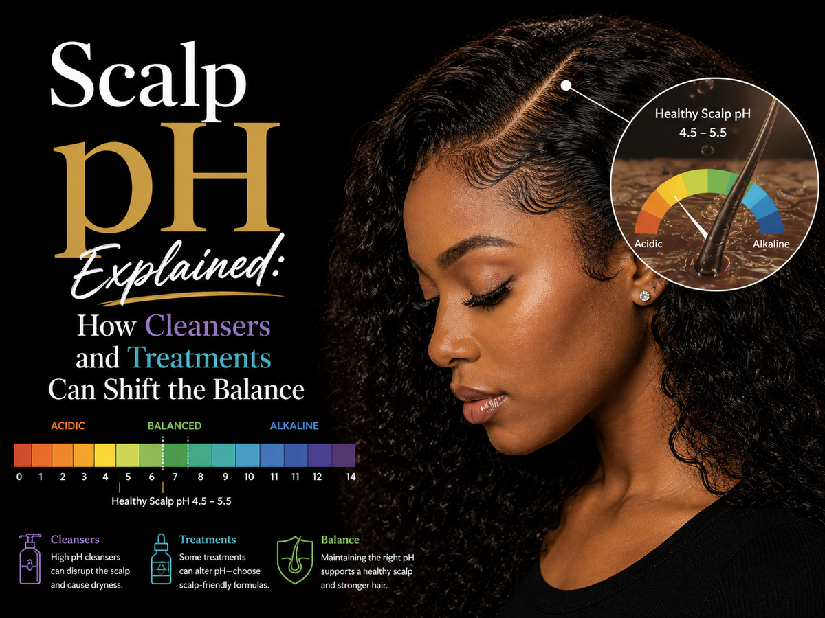 Scalp pH Explained: How Cleansers and Treatments Can Shift the Balance