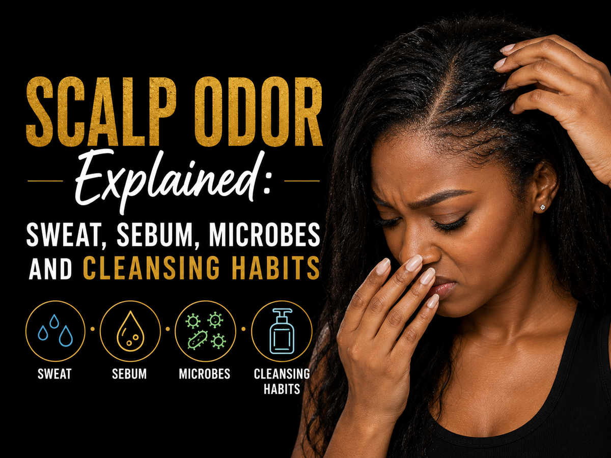 Scalp Odor Explained: Sweat, Sebum, Microbes and Cleansing Habits