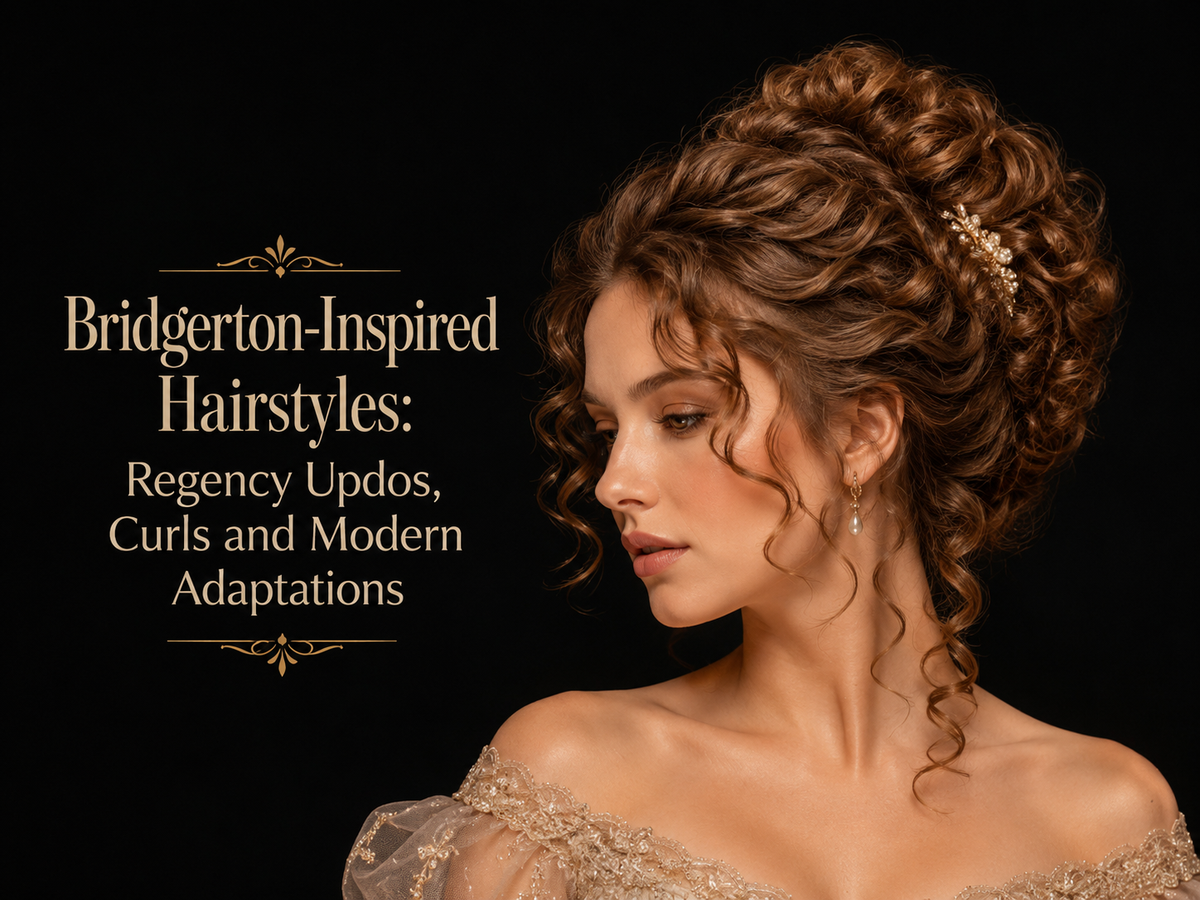 Bridgerton-Inspired Hairstyles: Regency Updos, Curls and Modern Adaptations&nbsp;