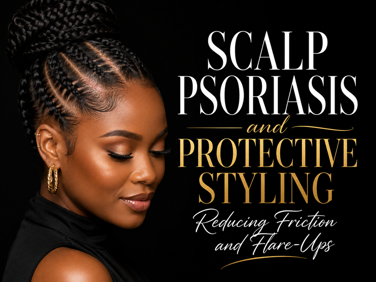 Scalp Psoriasis and Protective Styling: Reducing Friction and Flare-Ups