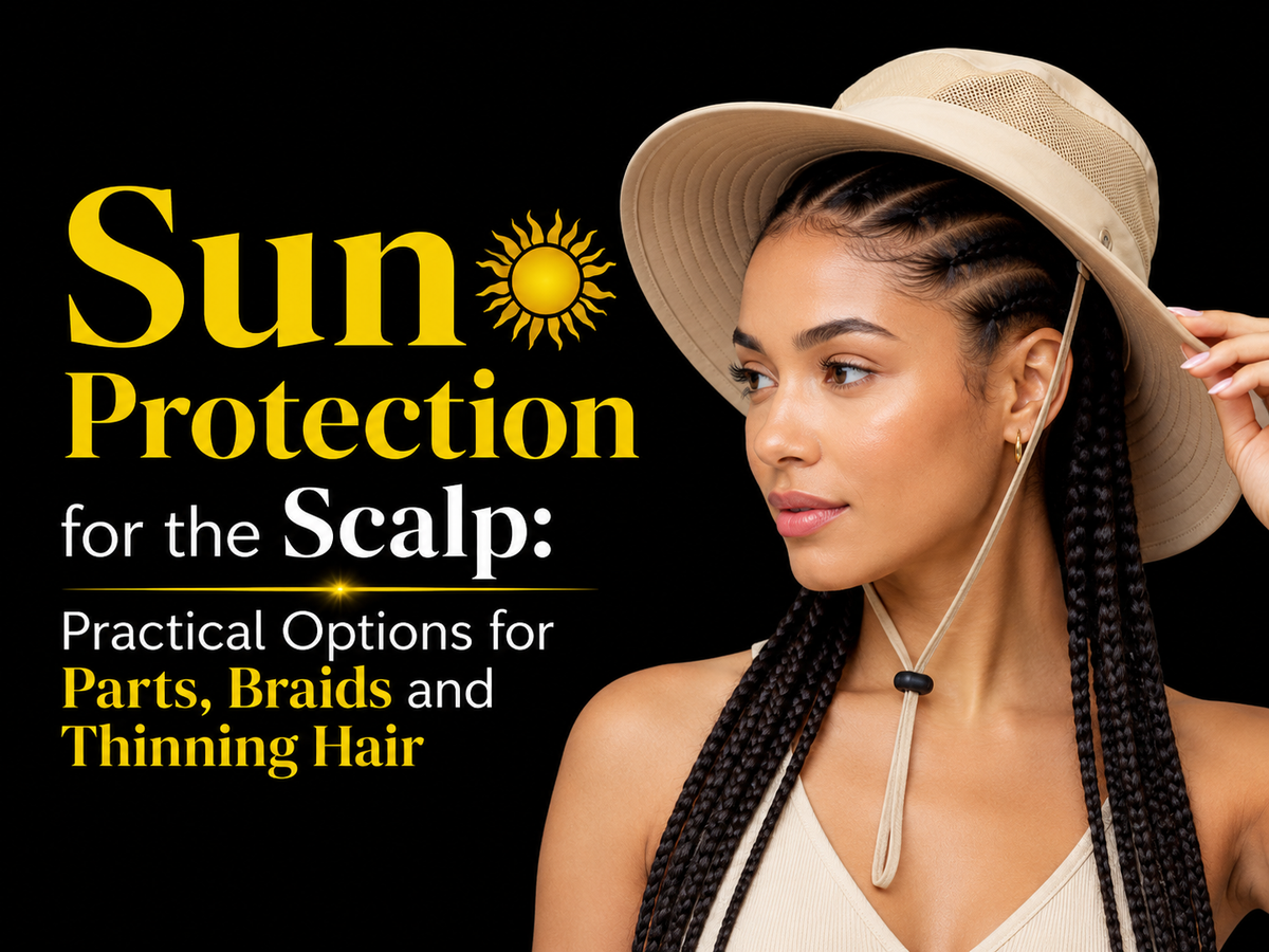 Sun Protection for the Scalp: Practical Options for Parts, Braids and Thinning Hair