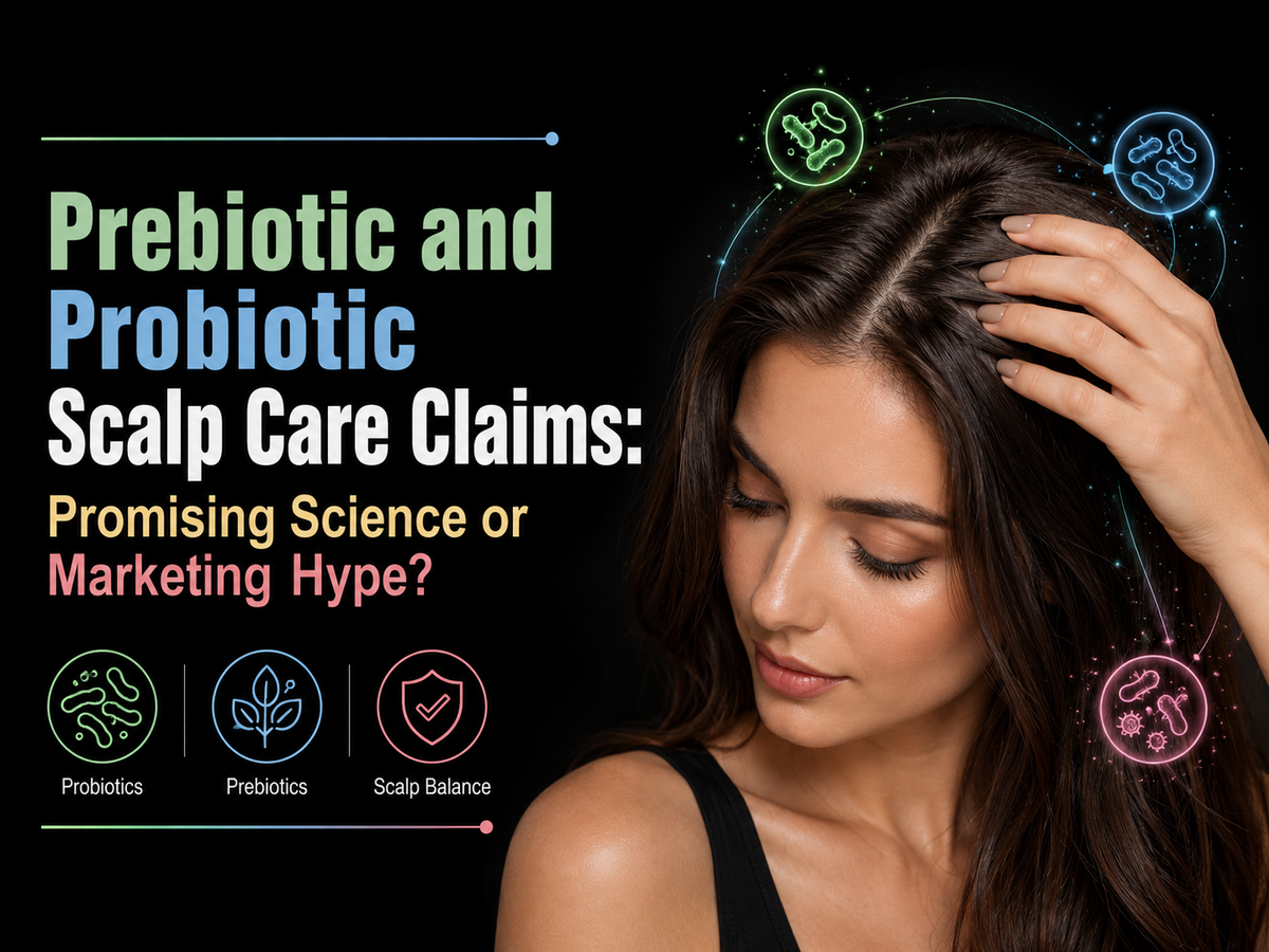 Prebiotic and Probiotic Scalp Care Claims: Promising Science or Marketing Hype?