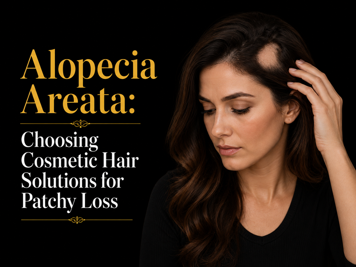 Alopecia Areata: Choosing Cosmetic Hair Solutions for Patchy Loss