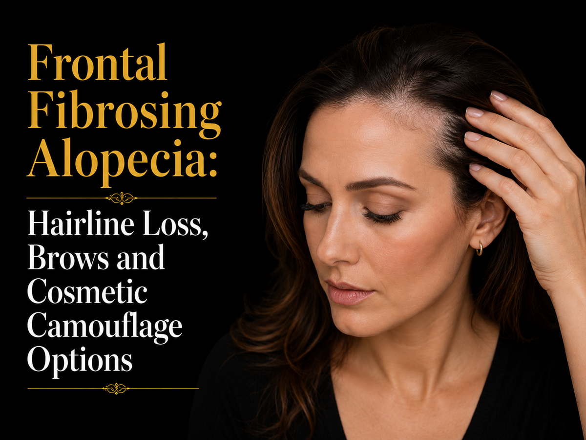 Frontal Fibrosing Alopecia: Hairline Loss, Brows and Cosmetic Camouflage Options