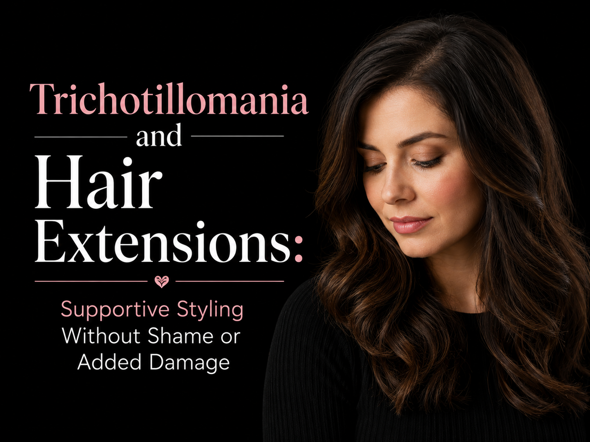 Trichotillomania and Hair Extensions: Supportive Styling Without Shame or Added Damage