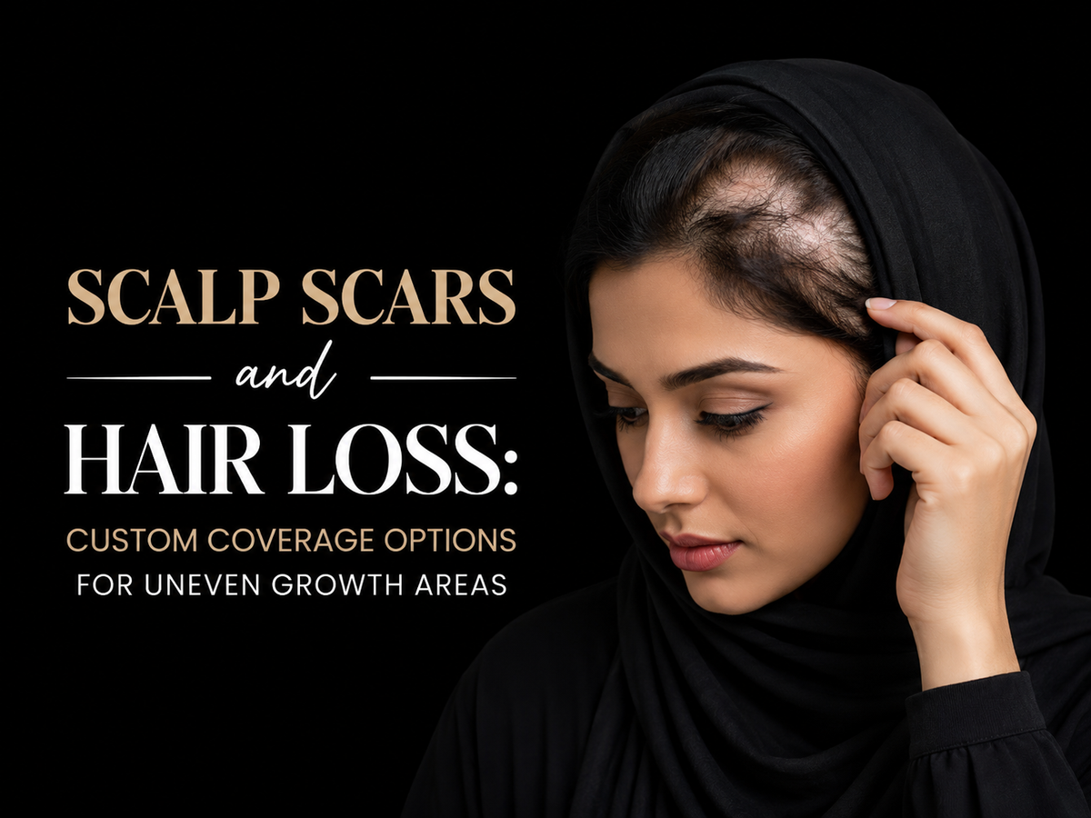 Scalp Scars and Hair Loss: Custom Coverage Options for Uneven Growth Areas