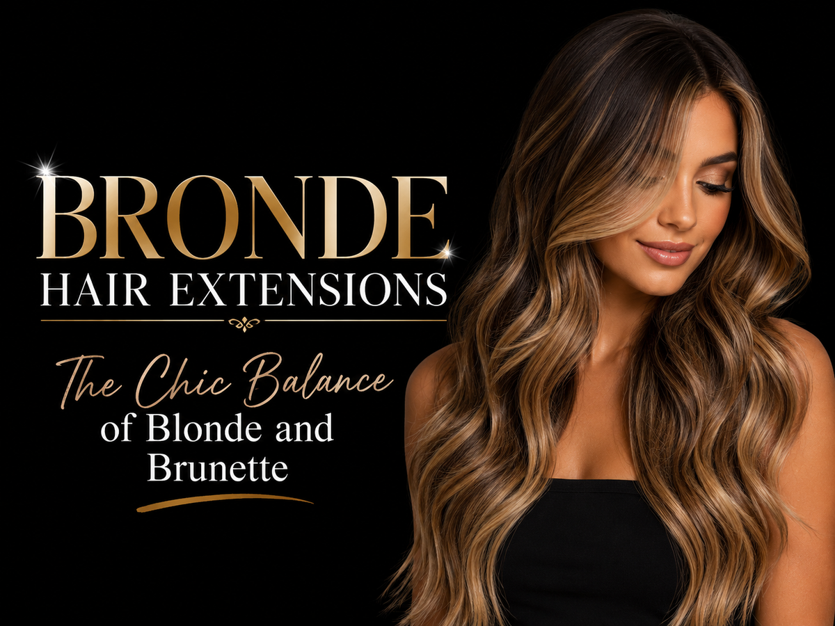 Bronde Hair Extensions: The Chic Balance of Blonde and Brunette&nbsp;