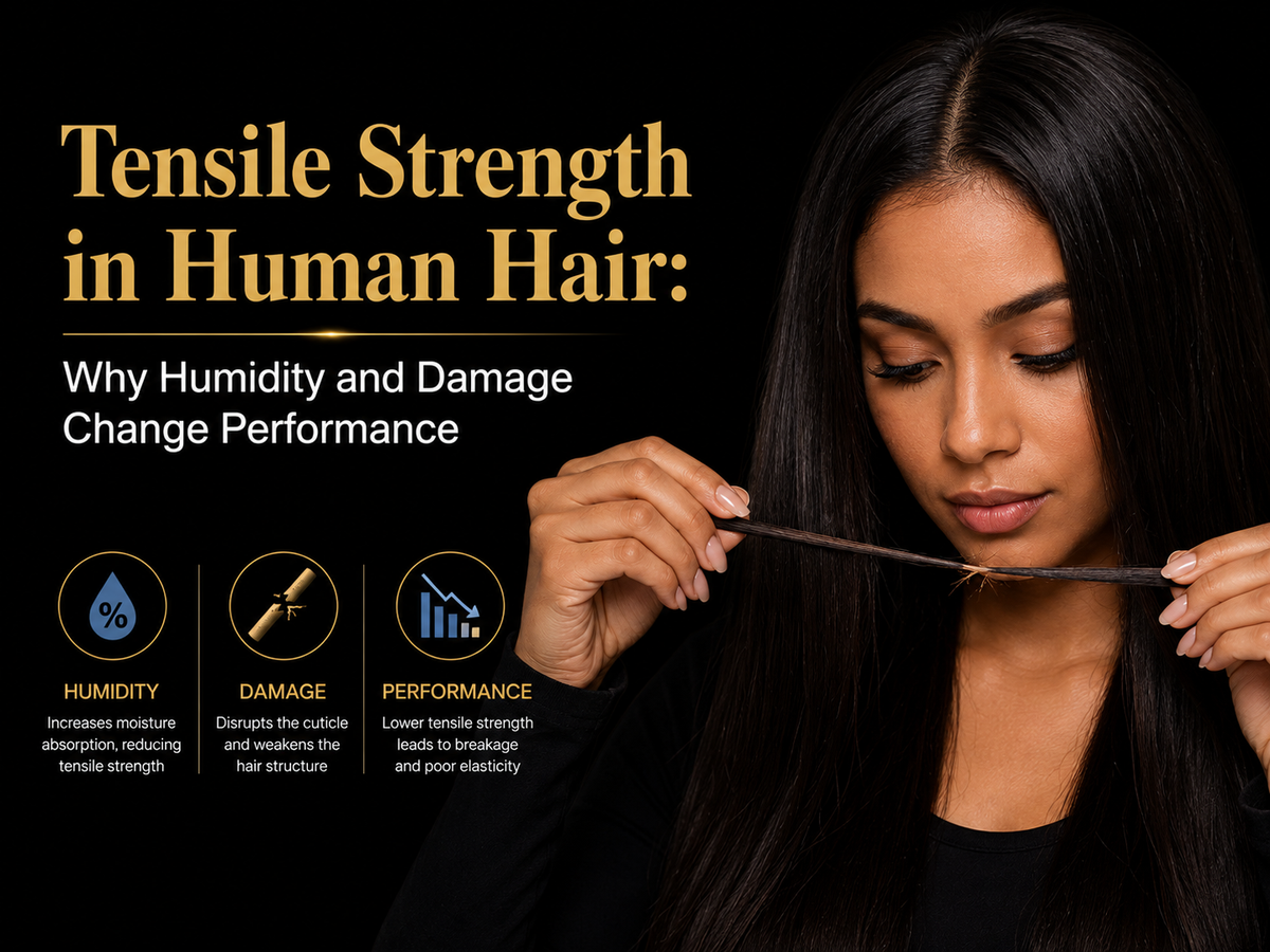 Tensile Strength in Human Hair: Why Humidity and Damage Change Performance