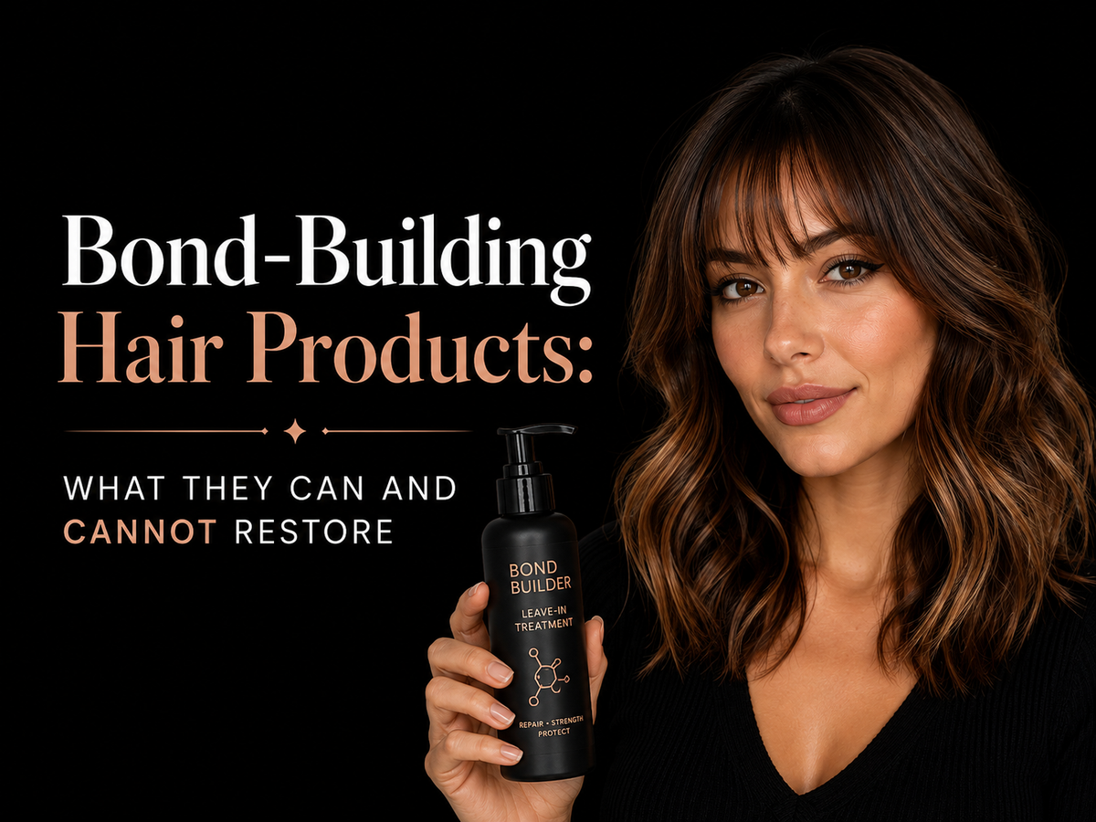 Bond-Building Hair Products: What They Can and Cannot Restore