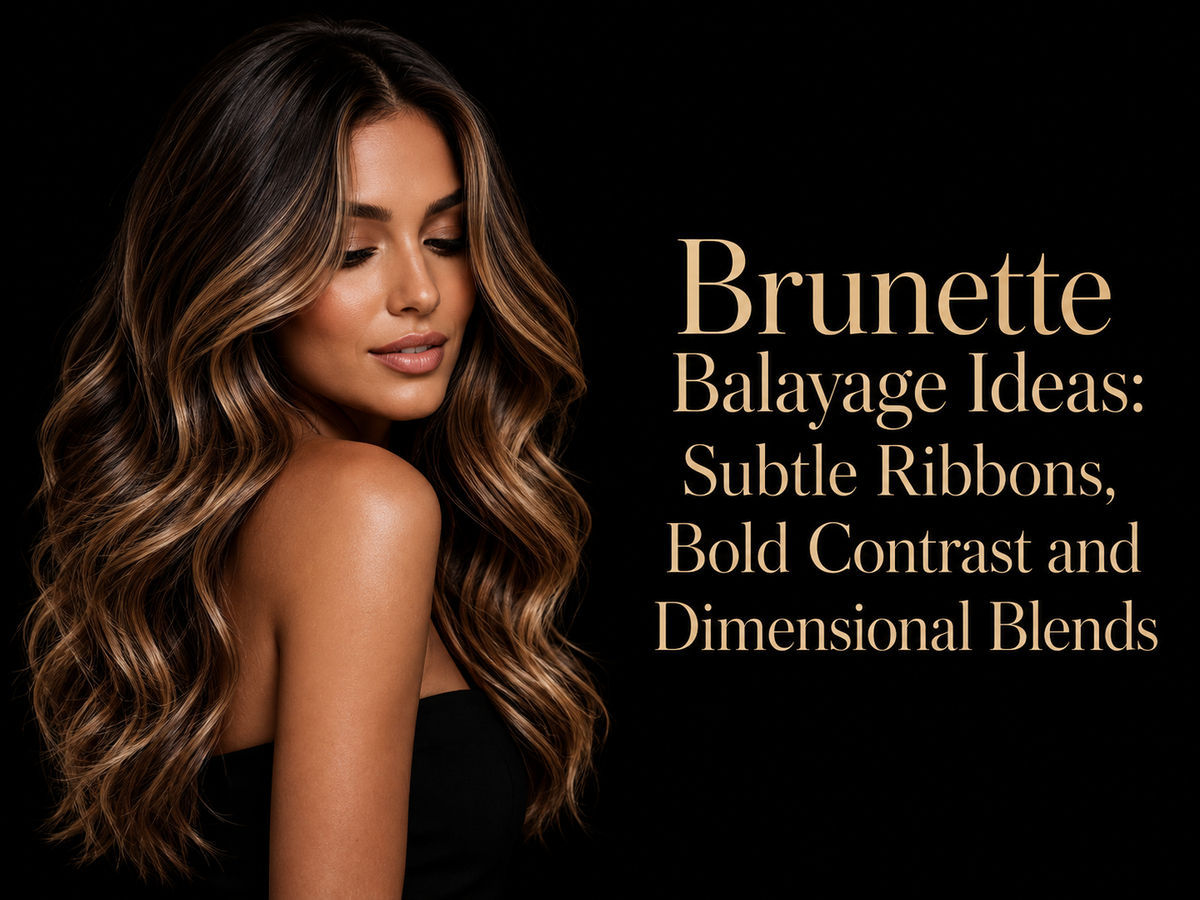 Brunette Balayage Ideas: Subtle Ribbons, Bold Contrast and Dimensional Blends