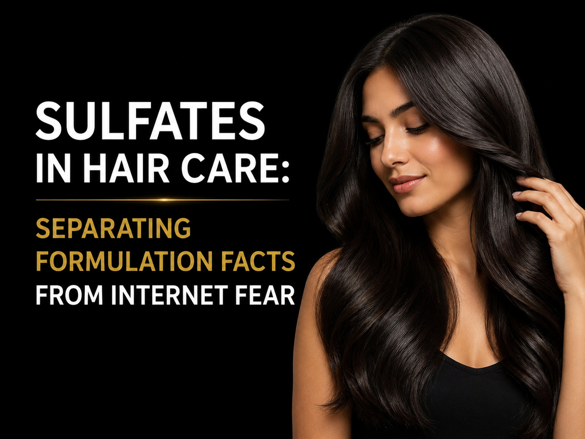 Sulfates in Hair Care: Separating Formulation Facts from Internet Fear