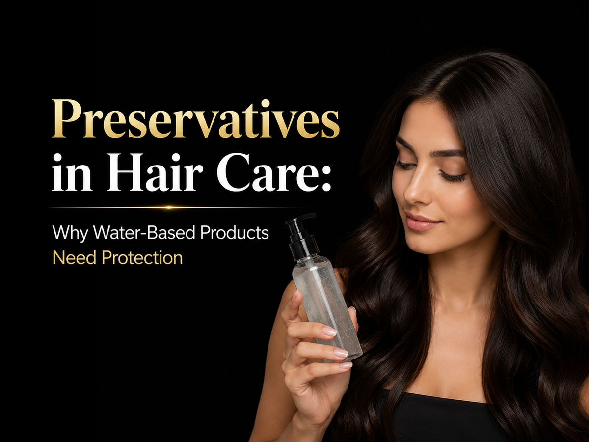 Preservatives in Hair Care: Why Water-Based Products Need Protection