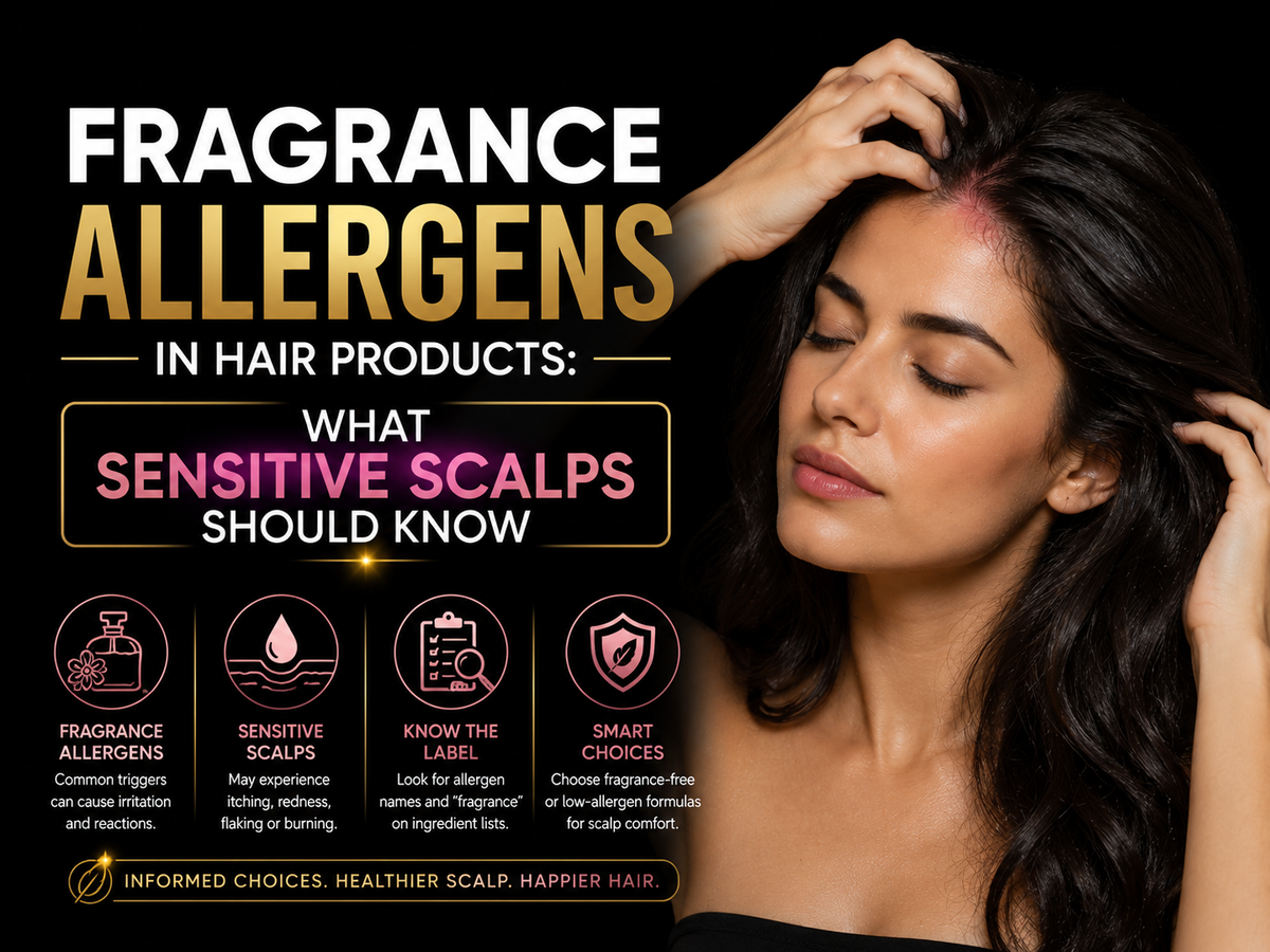 Fragrance Allergens in Hair Products: What Sensitive Scalps Should Know