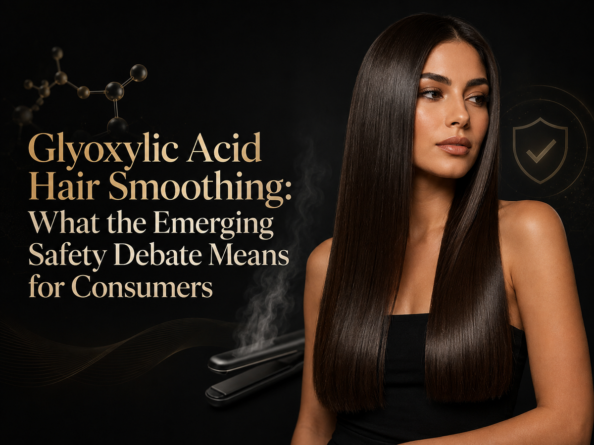 Glyoxylic Acid Hair Smoothing: What the Emerging Safety Debate Means for Consumers