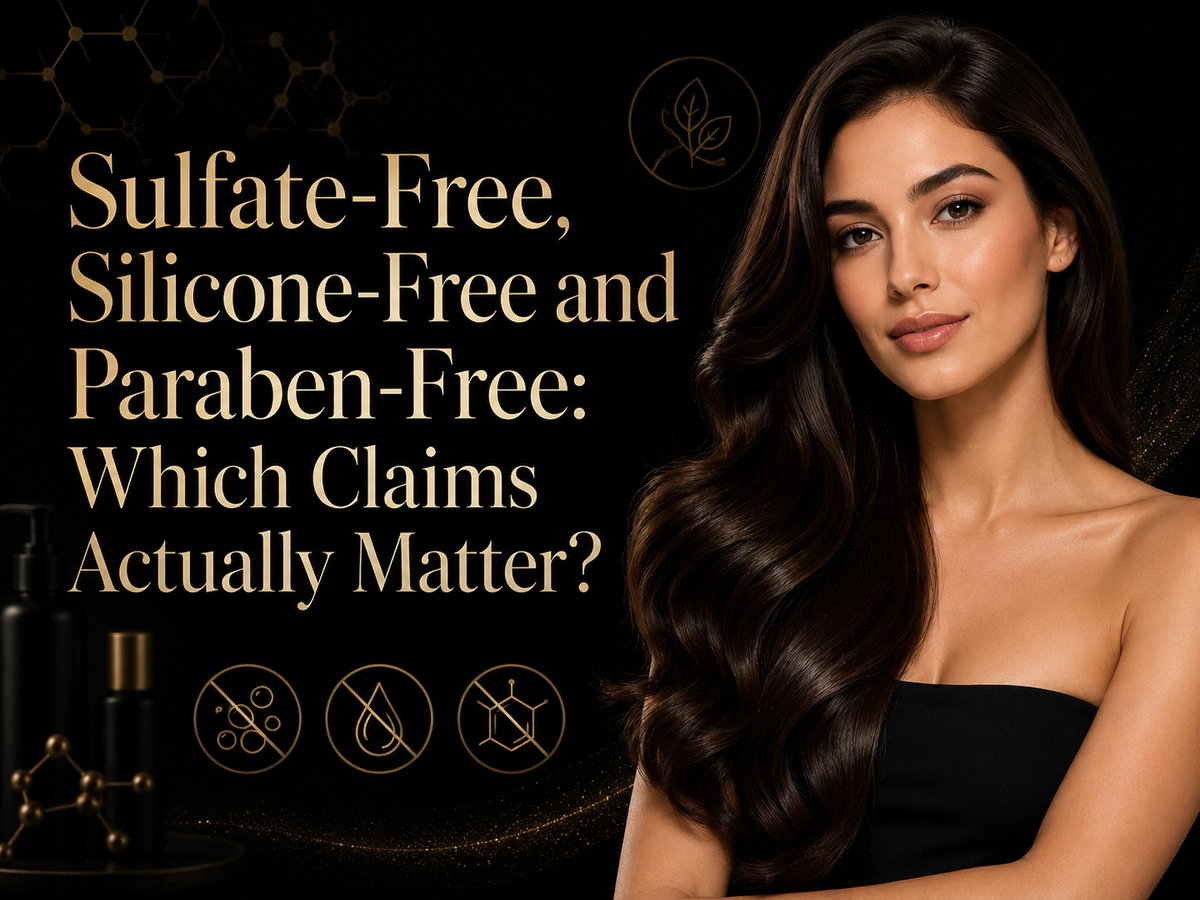 Sulfate-Free, Silicone-Free and Paraben-Free: Which Claims Actually Matter?