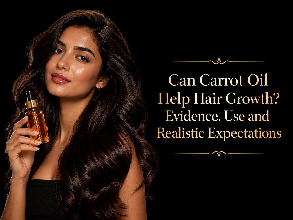 Can Carrot Oil Help Hair Growth? Evidence, Use and Realistic Expectations