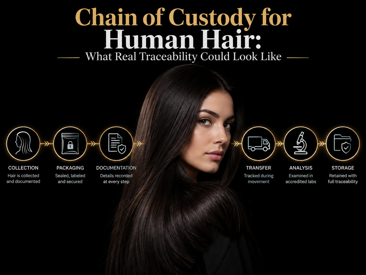 Chain of Custody for Human Hair: What Real Traceability Could Look Like