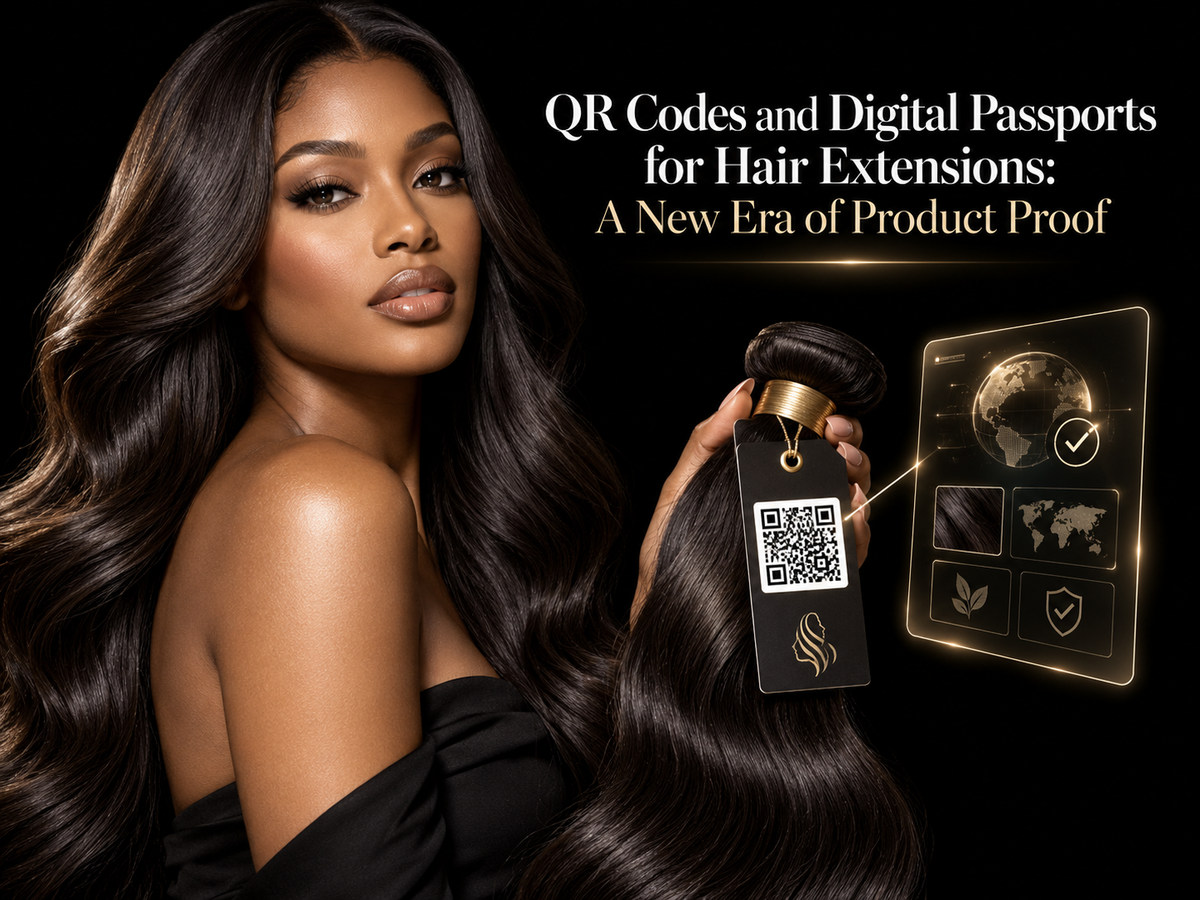 QR Codes and Digital Passports for Hair Extensions: A New Era of Product Proof
