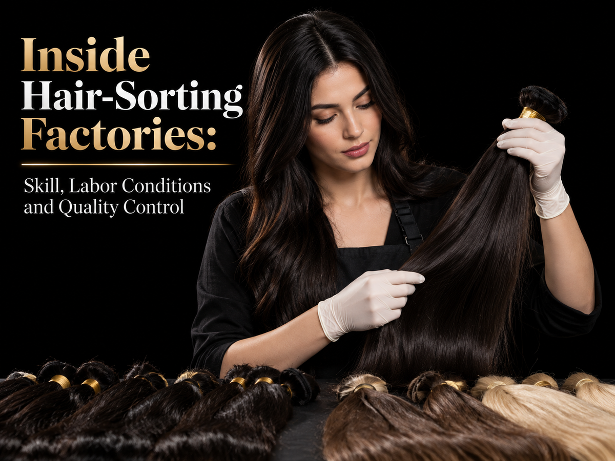 Inside Hair-Sorting Factories: Skill, Labor Conditions and Quality Control