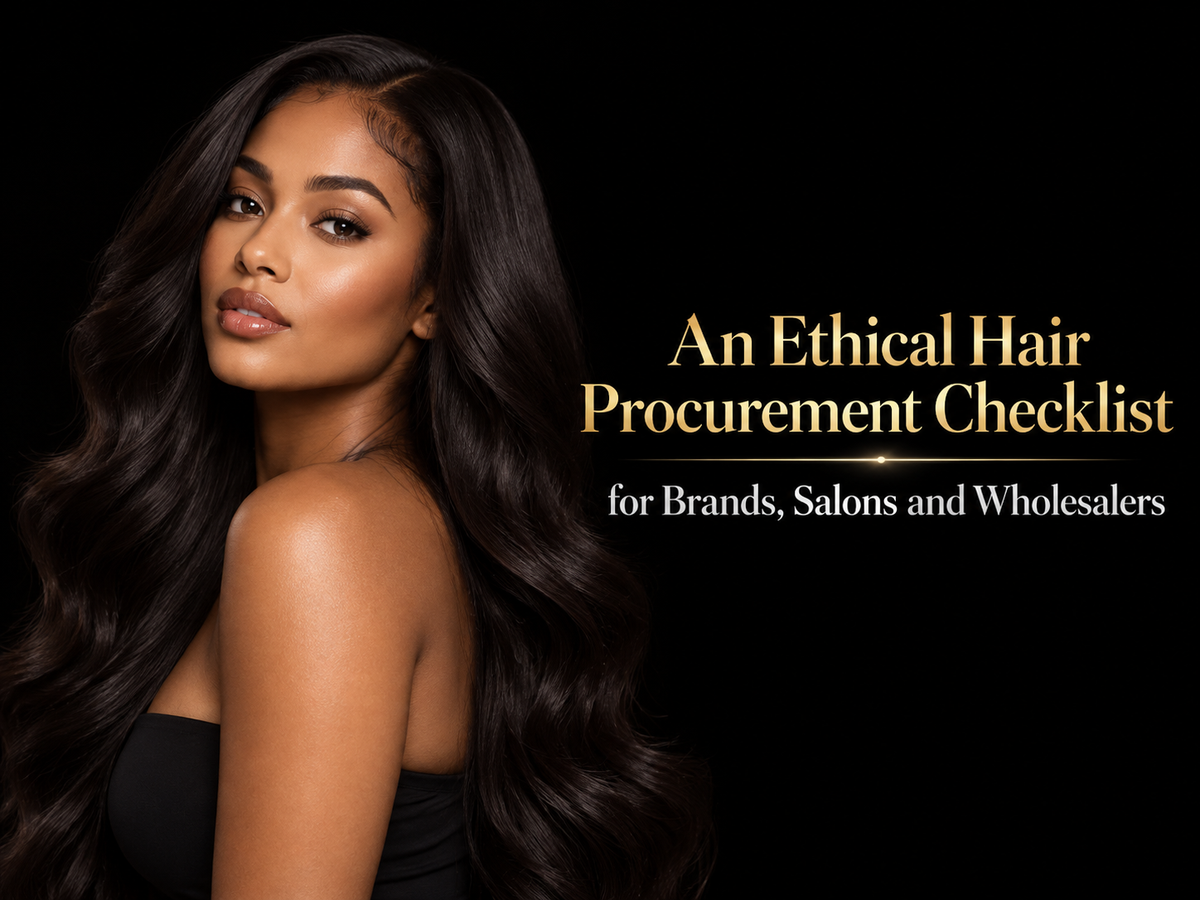 An Ethical Hair Procurement Checklist for Brands, Salons and Wholesalers