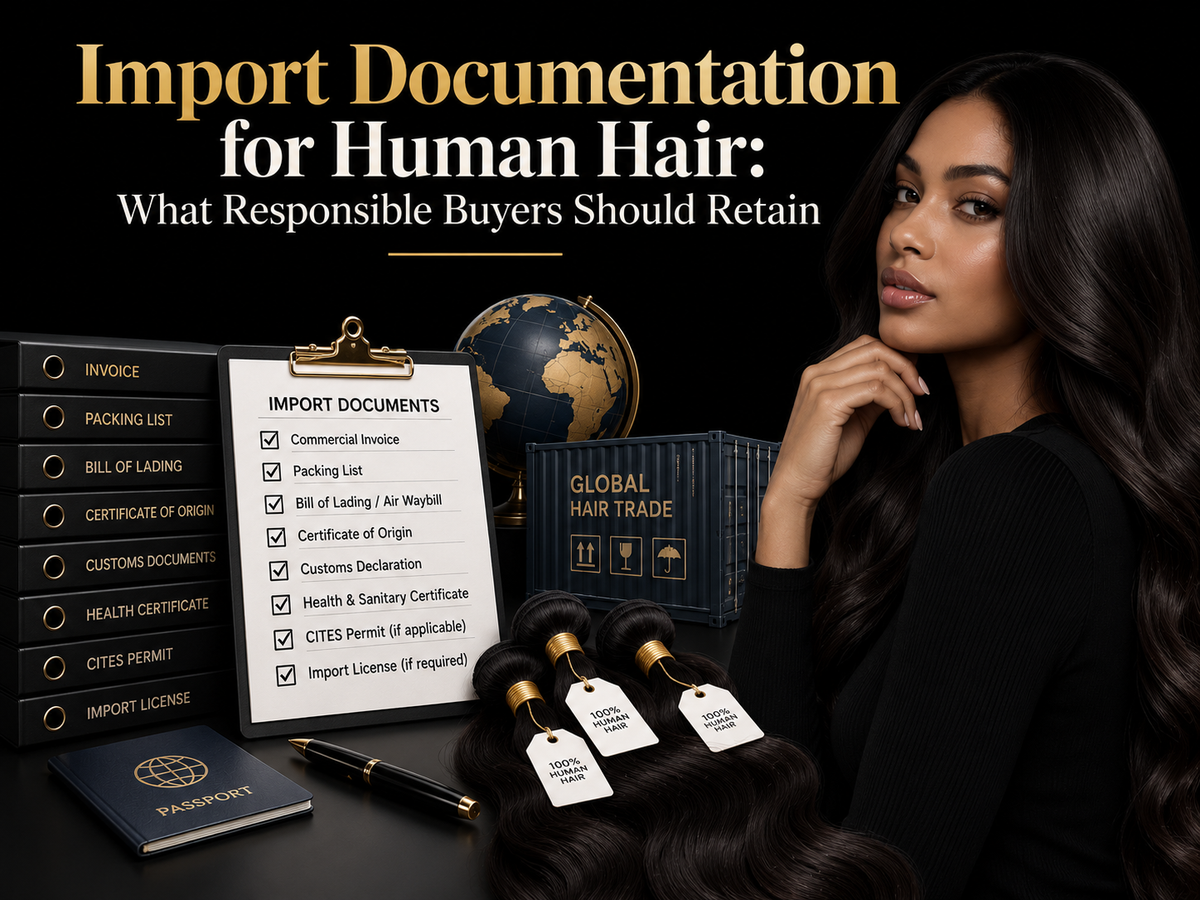 Import Documentation for Human Hair: What Responsible Buyers Should Retain