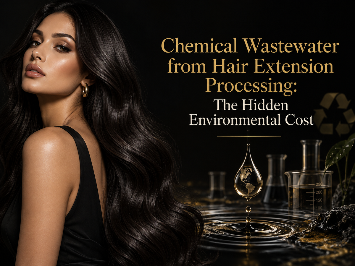 Chemical Wastewater from Hair Extension Processing: The Hidden Environmental Cost