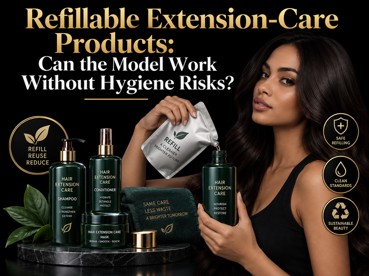Refillable Extension-Care Products: Can the Model Work Without Hygiene Risks?