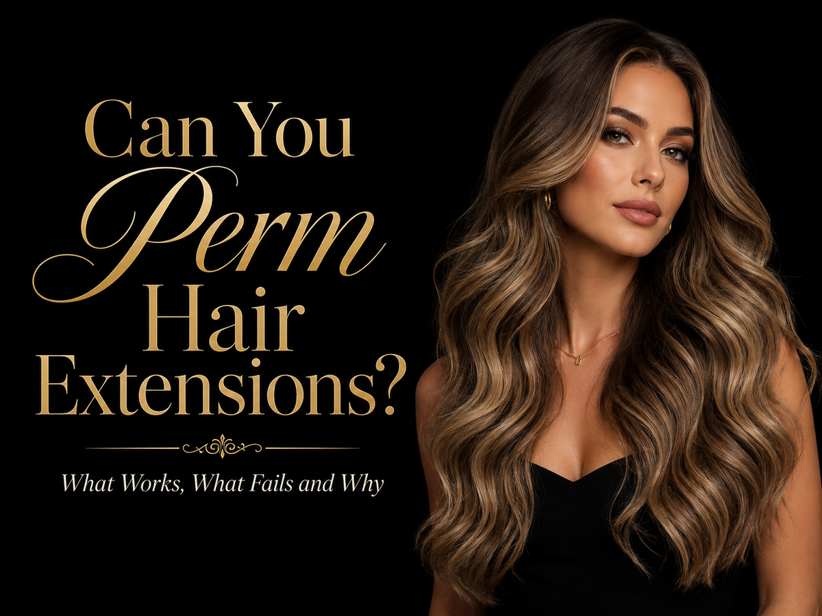 Can You Perm Hair Extensions? What Works, What Fails and Why