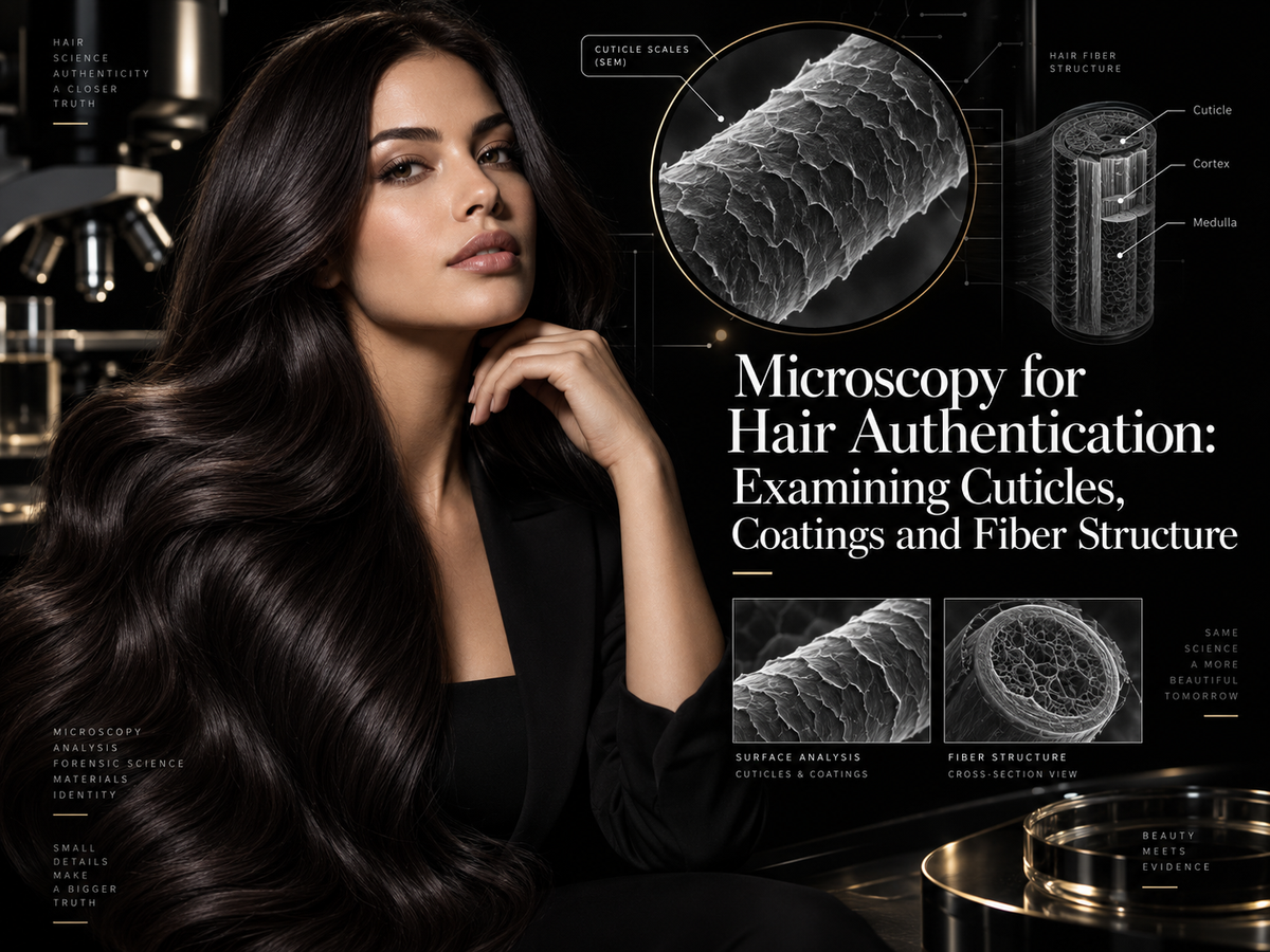 Microscopy for Hair Authentication: Examining Cuticles, Coatings and Fiber Structure