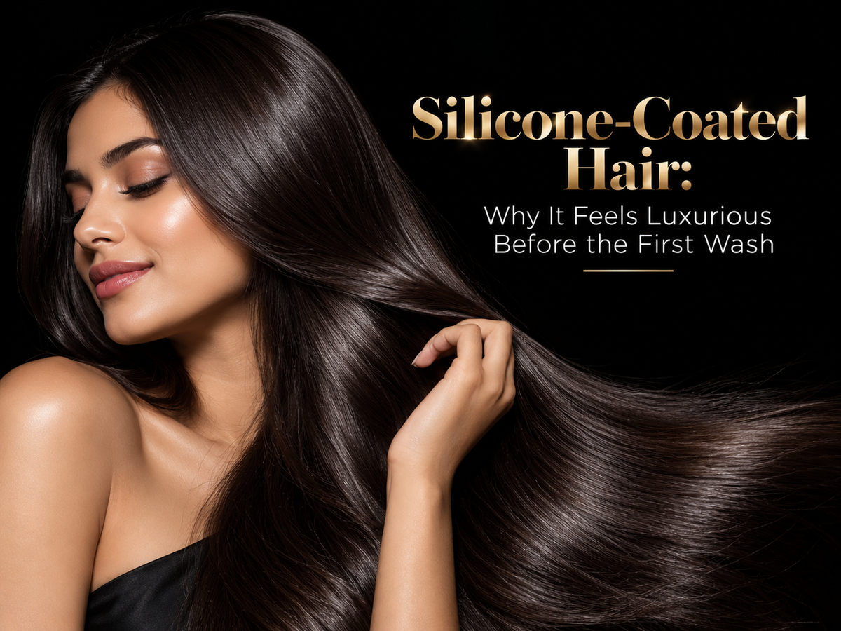 Silicone-Coated Hair: Why It Feels Luxurious Before the First Wash