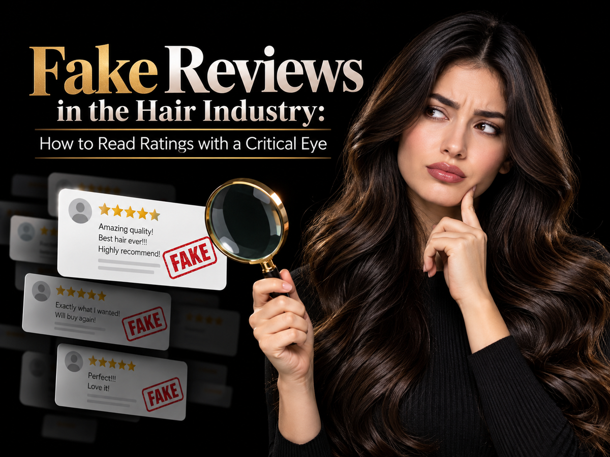 Fake Reviews in the Hair Industry: How to Read Ratings with a Critical Eye