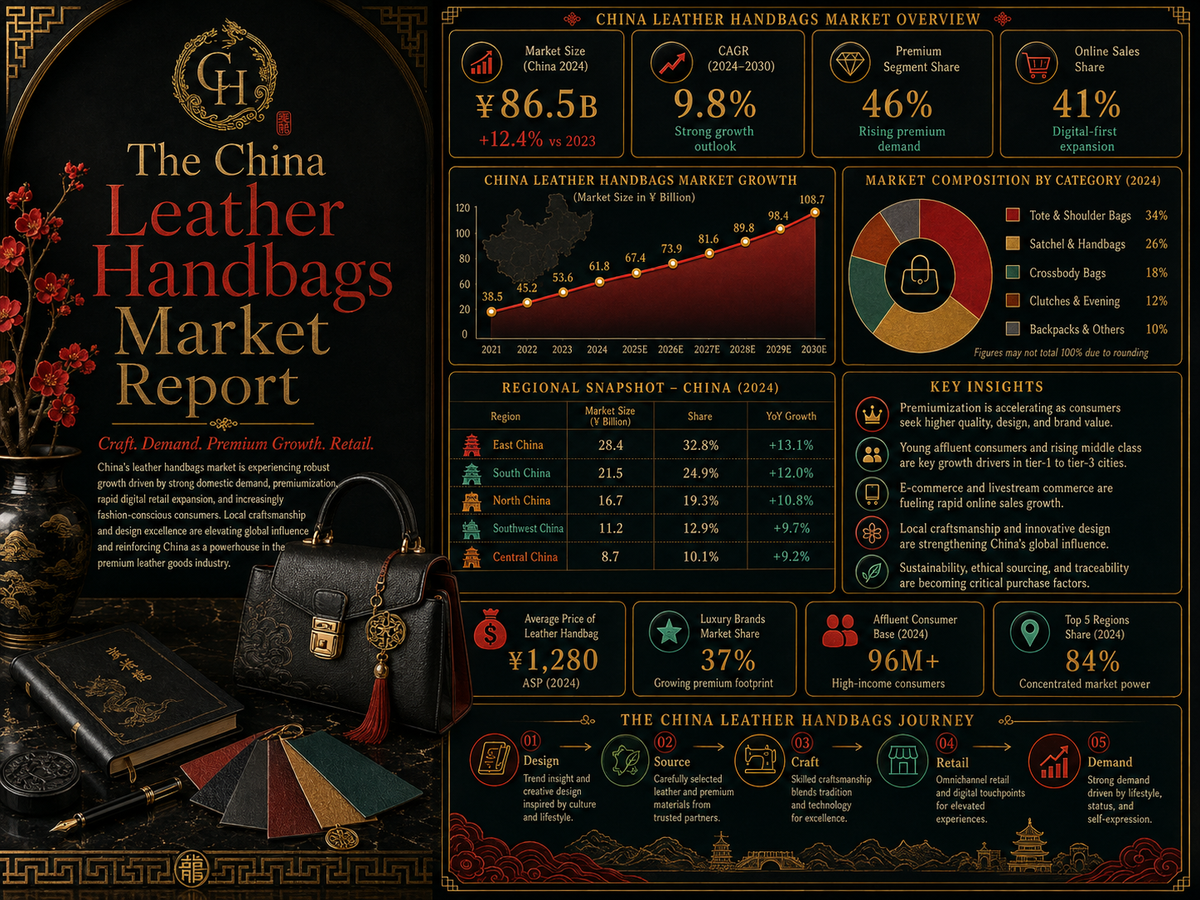 The China Leather Handbags Market Report