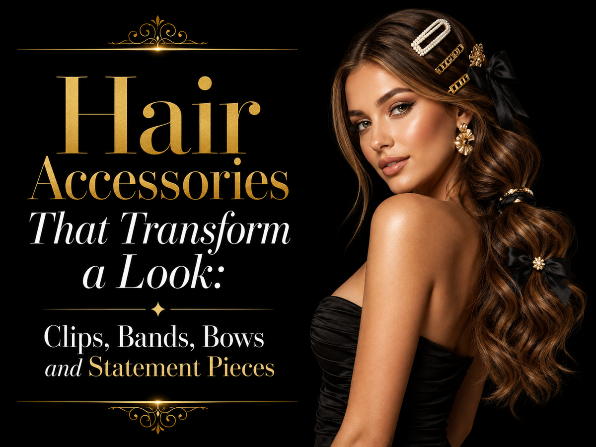 Hair Accessories That Transform a Look: Clips, Bands, Bows and Statement Pieces