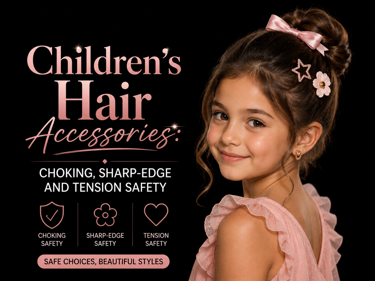 Children’s Hair Accessories: Choking, Sharp-Edge and Tension Safety